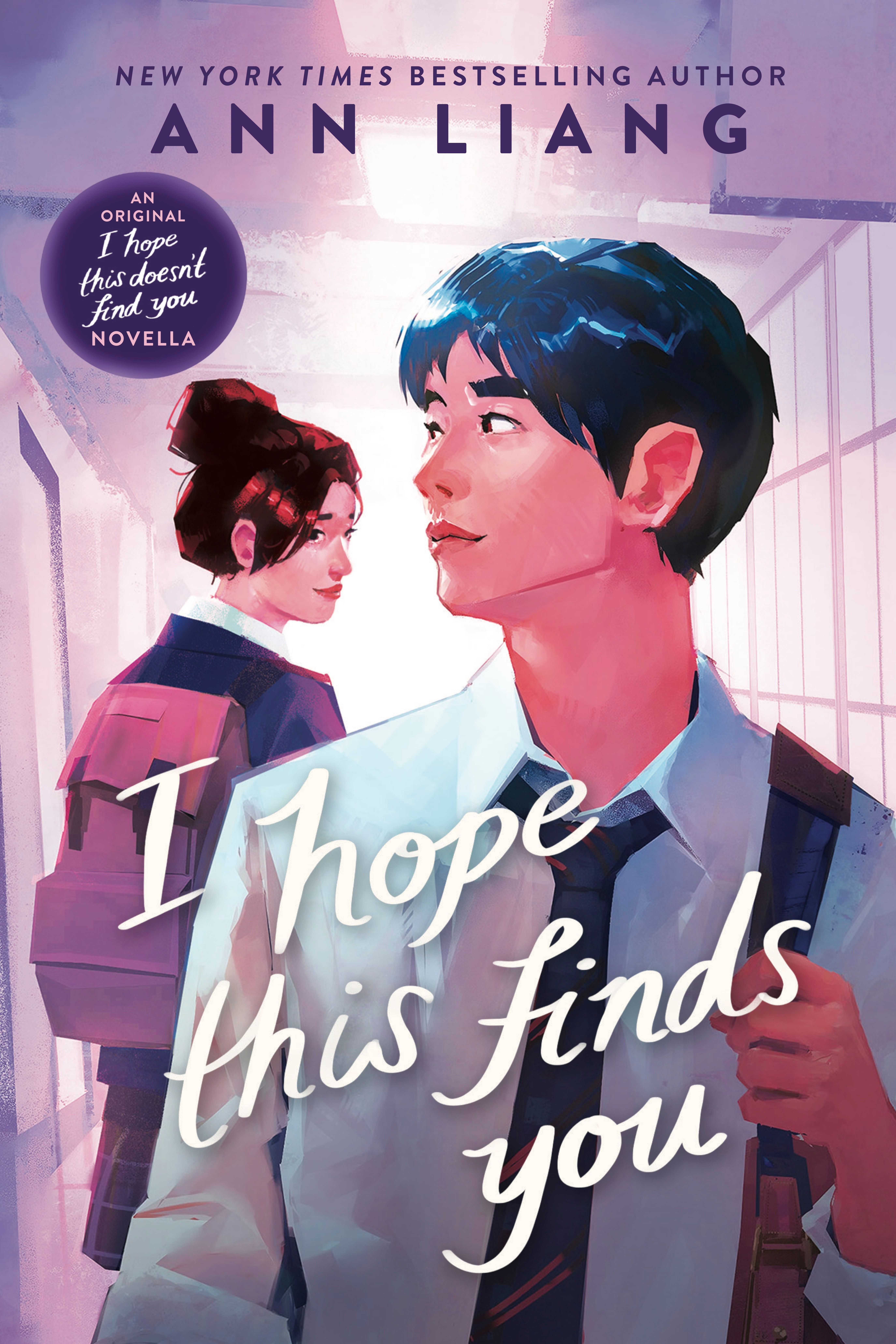 I hope this finds you novel cover by Ann Liang
